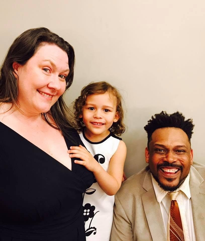 Daryl D. Brooks with his family
