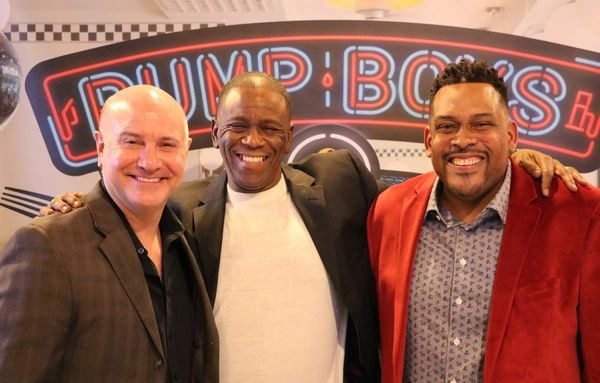Daryl D. Brooks at the opening night of Pump Boys and Dinettes